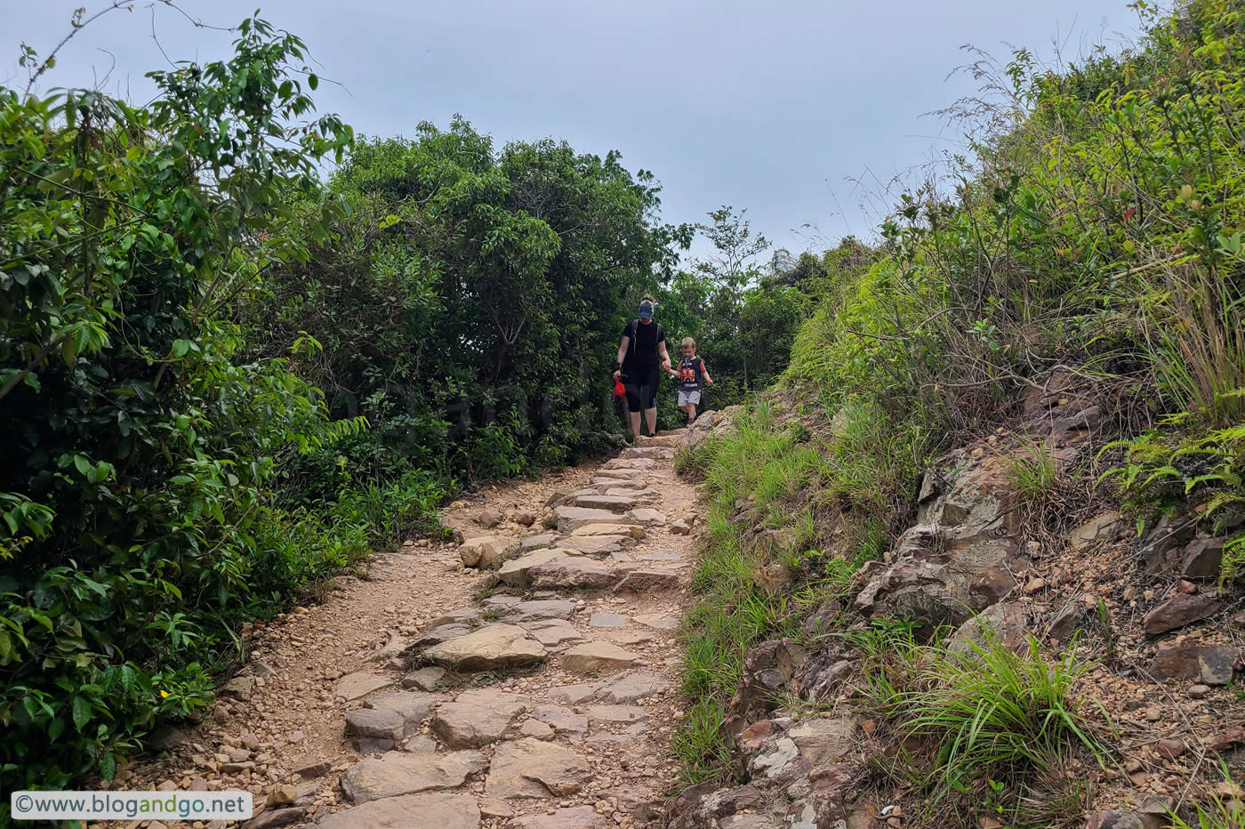 Tung O Trail - On the Coastal Section